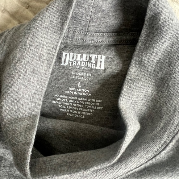 New- Duluth Trading Company Men's L Relaxed Fit Mock Turtleneck - Picture 5 of 5